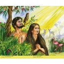 Bild Adam und Eva gehen aus dem Garten Eden