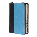 Schwarz Blaue Thopmson Studienbibel Bibel leicht...