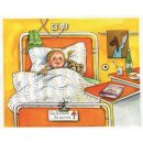 Kind in Krankenhaus im Bett