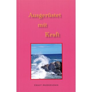 Rotes Buch mit kleinem Bild Welle schlägt gegen Felsen