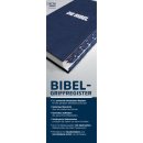 Bibel-Griffregister Blau in Verpackung