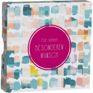 Geldscheinbox Für einen besonderen Wunsch