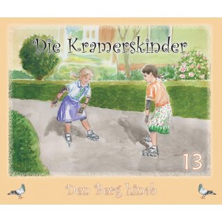 Zwei Mädchen auf Inliner