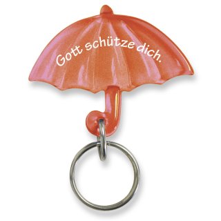 Schlüsselanhänger - Schirm Rot