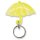 Schlüsselanhänger - Schirm Gelb