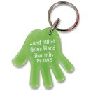 Schlüsselanhänger - Hand in Grün