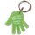 Schlüsselanhänger - Hand Grün