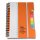 Multinotizbuch in der Farbe Orange