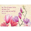 Postkarte mit Motiv Magnolien