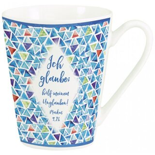 Tasse in Aquarell Motiv