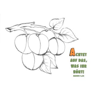 Malheft - Das ABC der Früchte