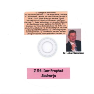 Der Prophet SACHARJA (MP3-CD)