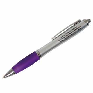 Kugelschreiber - Jahreslosung 2021 Lila