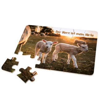Holz Puzzle Schäfchen