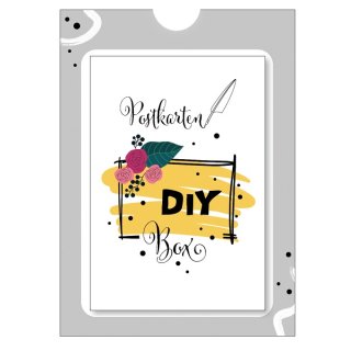 DIY Box - 23 Karten zum Lettern
