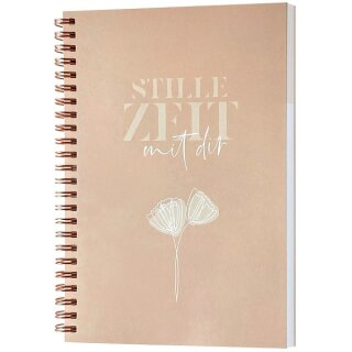Notizbuch Stille Zeit mit Dir Motiv LineArt