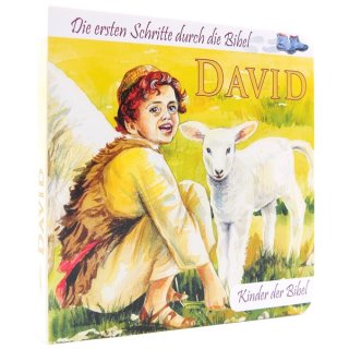 Rückseite des Pappbuches David