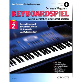 Der neue Weg zum Keyboardspiel Band 2 (+CD), Axel Benthien