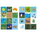 Stickerheft - Wer schuf die Erde mit Liederrätseln