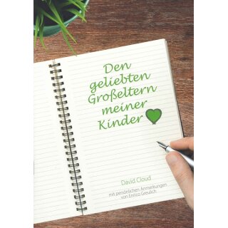 Heft Den geliebten Großeltern meiner Kinder