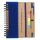 Multi Notizbuch mit Kugelschreiber in Blau