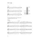 Seite 4 des Notenheftes Früher Anfang auf der Geige...