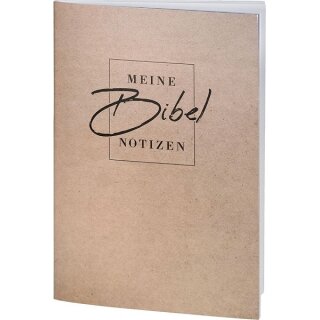 Notizheft Mein BibelNotizen