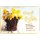 Oster-Postkarte mit Blumenmotiv