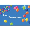 Faltkarte Zum Geburtstag Luftballons