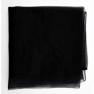 Nylon Tuch in schwarz