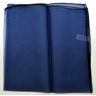 Kopftuch aus Nylon einfarbig - 60 x 60 cm, Kobaltblau
