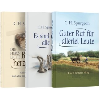 Buchpaket Charles H. Spurgeon - 3 Bücher