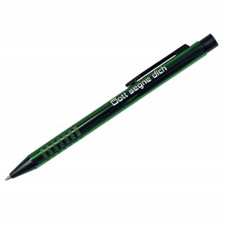 Metall Kugelschreiber Segen in grün