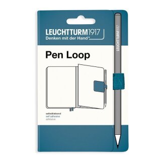 Pen Loop in Stone Blue