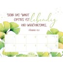 Geburtstagskalender Gesegnet