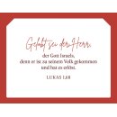 Weihnachtsfreude verschenken - 50 Kärtchen