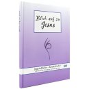 Notenbuch in Lila Blick auf zu Jesus