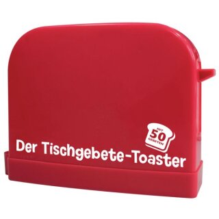 Tischgebete Toaster in Rot