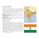 Indien auf der Landkarte