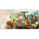 Ansicht einer Innenseite mit Bildern und Text