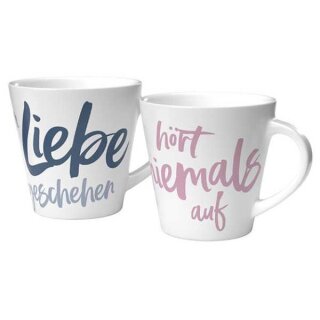 Tassenset Liebe 2 Tassen