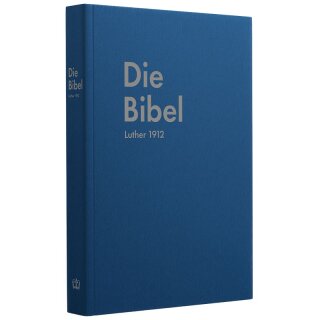 Luther 1912 Standardausgabe blau