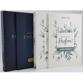 Buchpaket Der vorbildliche Ehemann und die tugendhafte Ehefrau plus jeweils ein Arbeitsbuch