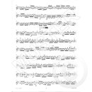 Musterseite aus dem Notenheft Alegro for Violin and Piano