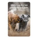 Spielkarten-Kalender 2024 - Hund und Katze