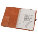 Ledermappe - Agadir - hellbraun