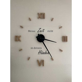3D - Wanduhr