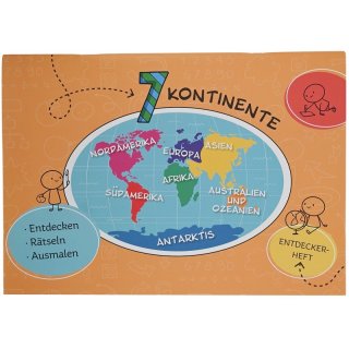 Entdeckerheft - 7 Kontinente
