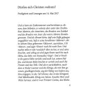 Dürfen sich Christen wehren?