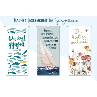 Magnetlesezeichen - Set - Zusprüche